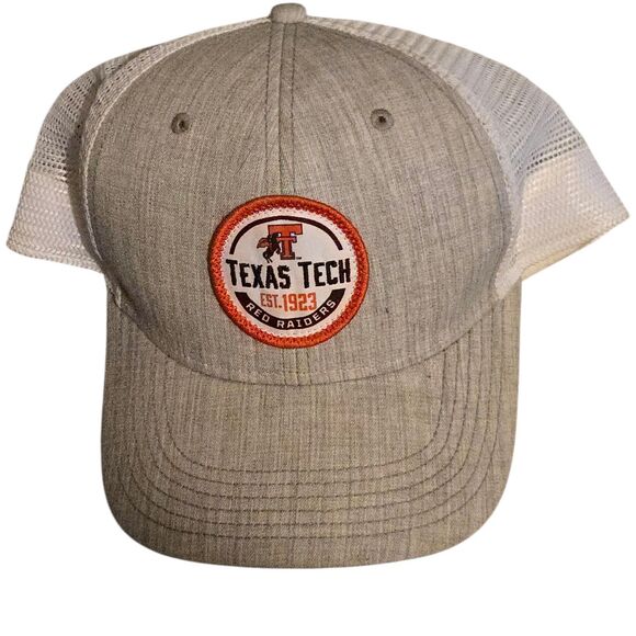 Texas Tech Red Raiders Trucker Cap Hat Snap Back Legacy Collegiate - Picture 1 of 9